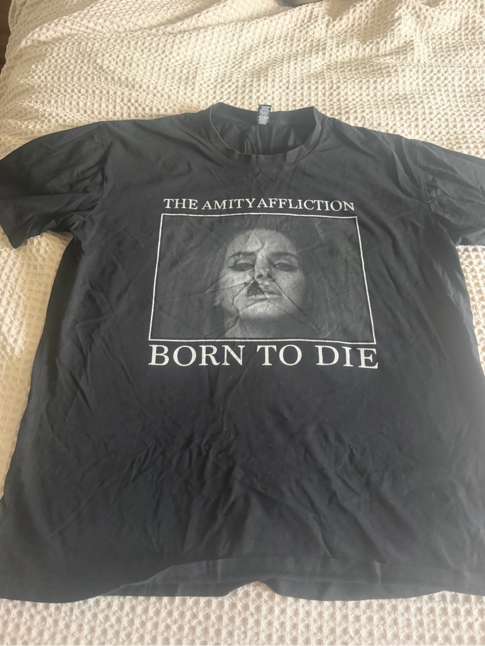 The Amity Affliction “Born to Die" Black Graphic T-Shirt